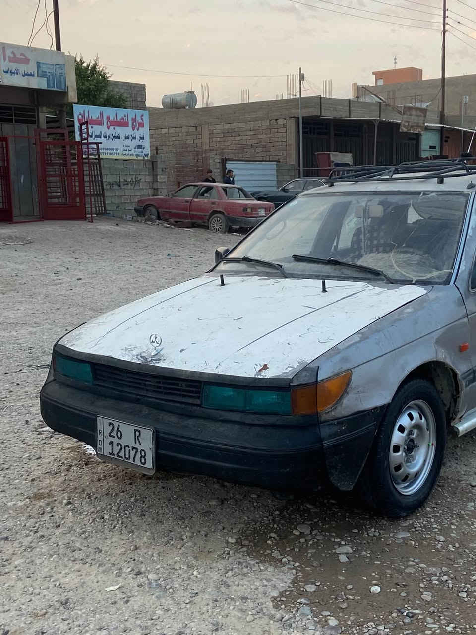 لانسر ١٩٩٢ • رقم صلاح الدين • سمكرة وصبغ