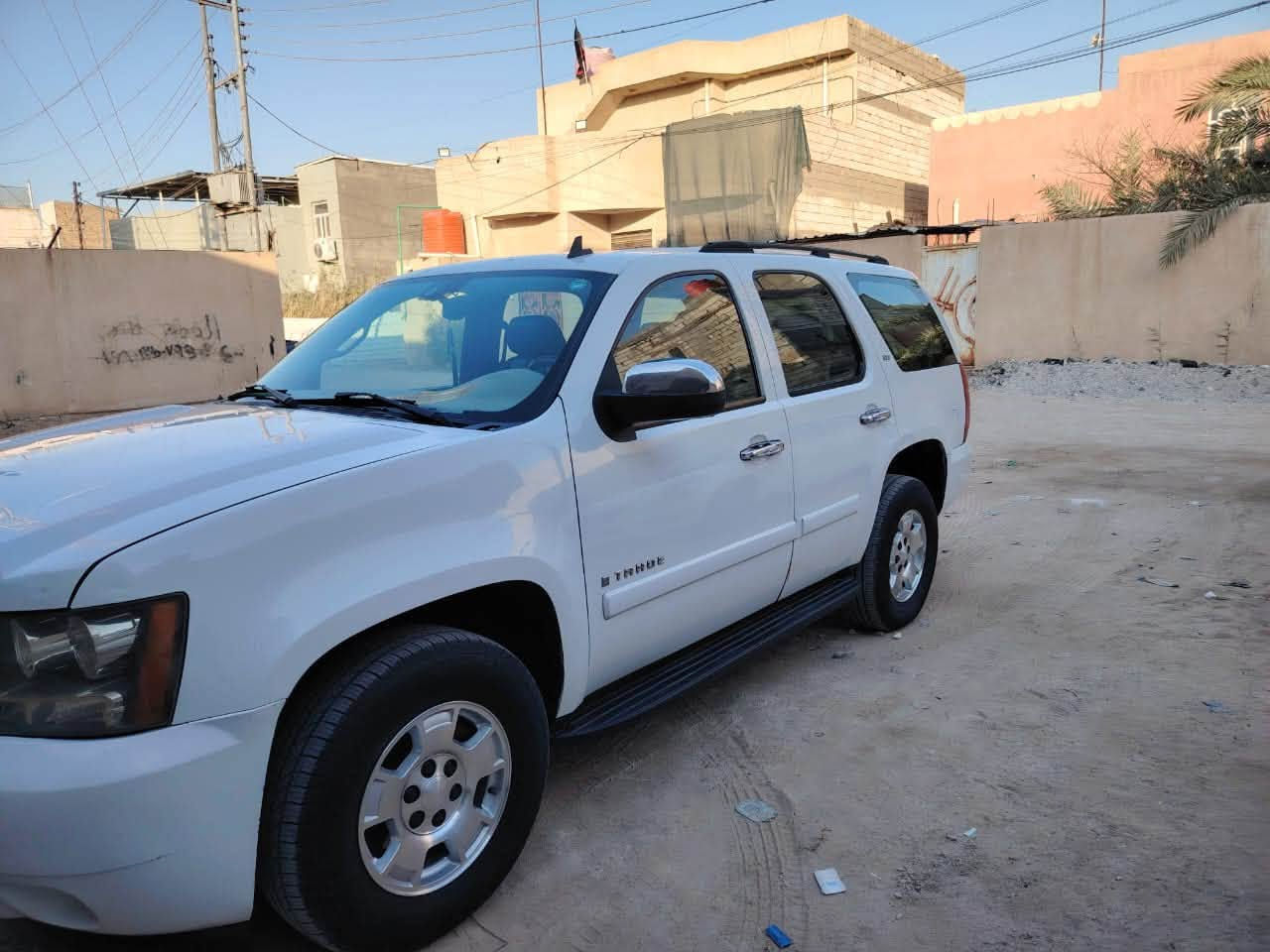 السلام عليكم
تاهو 2007
فول مواصفات LTZ
رقم اربيل باسمي سنوية جديدة هزة جديدة
السيارة بية قطعتين مبدلة
العنوان البصرة شط العرب
هاتف ***********
السعر 155 بية مجال 
مامتواجد على الفيس
