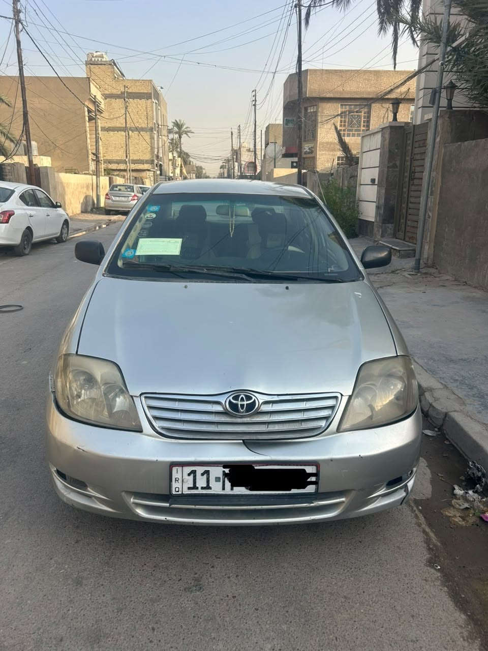 السلام عليكم كورلا بيكاتشو 2003 للبيع رقم بغداد جديد بأسمي تحويل ثاني يوم السيارة مصبوغة حزام المحرك جديد 1600 شديته قبل شهرين والكير نضبف جدا السيارة شغالى حاليا كاعد اشتغل بيها تكسي وخير من الله صدر 70% كهربائيات تمام وتبريد شغال رايدها 63 ورقةوبيها مجال بسيط للشري مكاني بغداد الدورة ورقمي ***********   /  ***********
