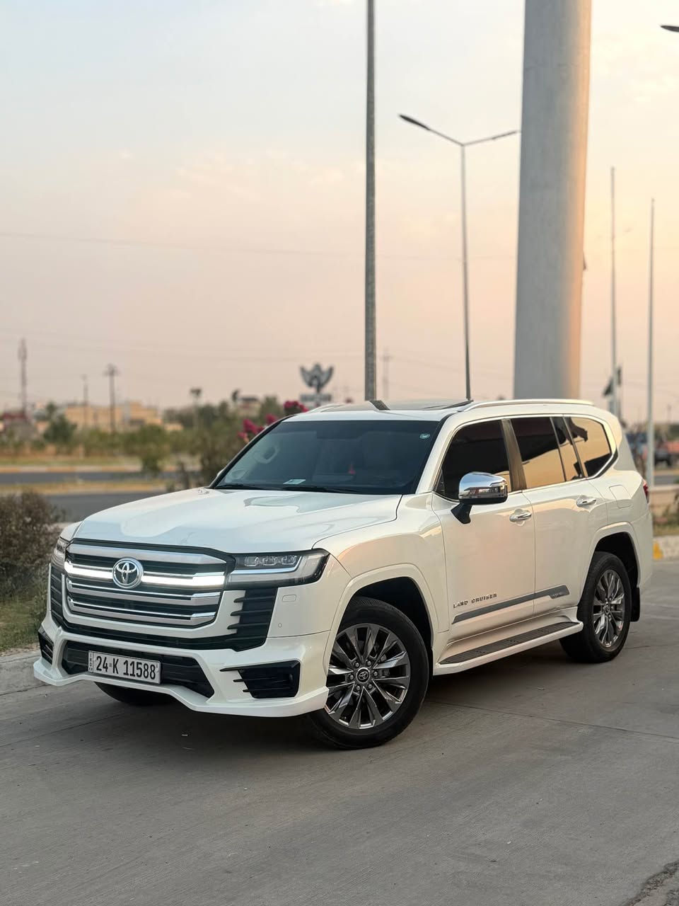 لاندكروز 2023
ليمتد vx شركة ساز درجة اولا
السعر 645$
لمواصفات معروفة 
كراسي تدفه وتبريد خزن ميموري كراسي لخلفيه كهرباء رادار امامي تحديد مسار 4 كامرات لبواب شفط 
لكيلومتر 80 الف
6سلندر تنفس طبيعي 
لعنوان كركوك
لموبايل
*********** كركوك, العراق
