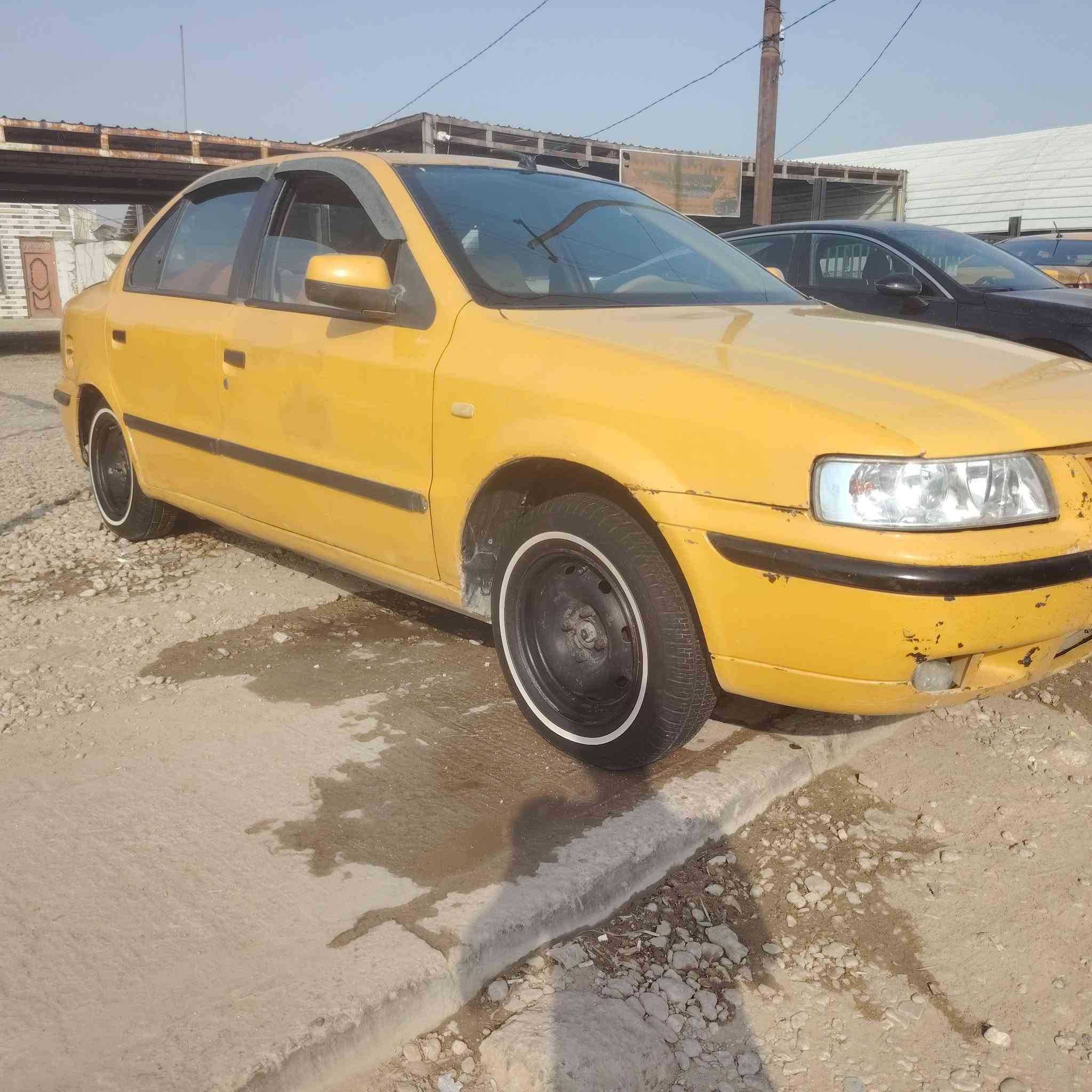 الديوانيه • مكفولة من الضربة • تاير جديد