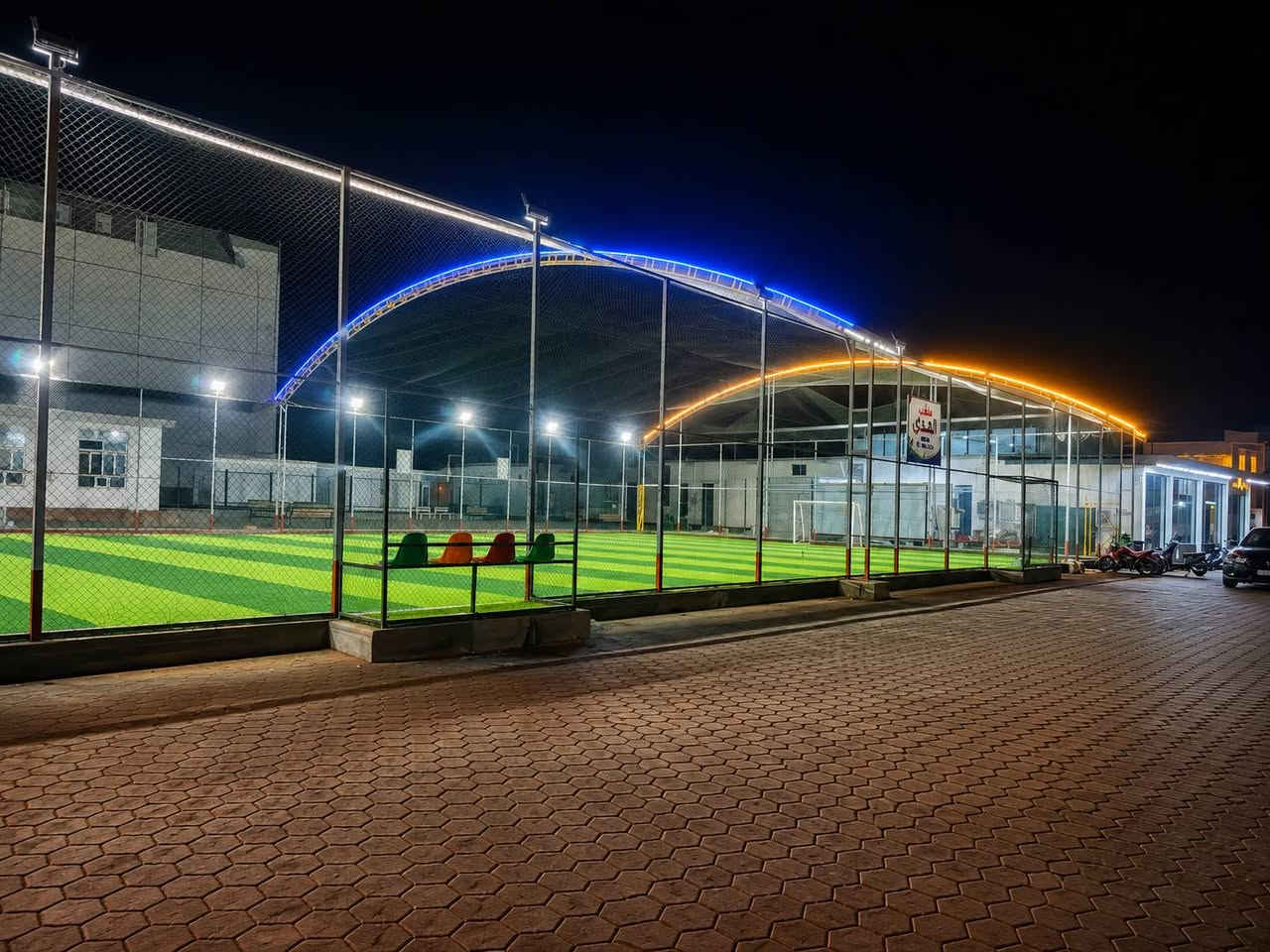 ⚽🔥 ملعب الهدى | جاهزين للمنافسة؟ 🔥⚽

🏟️ تجربة كروية مختلفة بانتظاركم!

✨ أرضية جديدة ومميزة
📐 أبعاد الملعب وفق قياسات دولية
🧑‍⚖️ تحكيم متخصص لإدارة المباراة
🔥 أجواء حماسية ومناسبة للمباريات والتحديات
🏆 تنظيم مميز لضمان متعة المباراة

🎁🔥 العرض ما زال مستمرًا!

💥 احجز الآن بـ 15,000 دينار فقط
❌ بدلًا من 20,000 دينار

⏳ العرض مستمر لغاية 15 / 8 فقط!

لا تنتظر حتى تكتمل الحجوزات…
⚡ كوّن فريقك واحجز موعدك الآن!

📍 الرمادي – حي التأميم – كلية الهدى الجامعة – ملعب الهدى

📞 للحجز والاستفسار:
***********

🏆⚽ ملعب الهدى
مكانك للمتعة… المنافسة… والانتصار!
