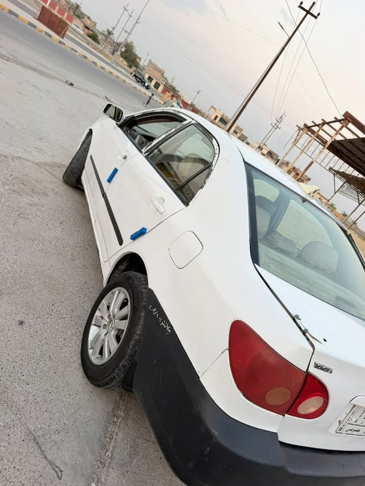 السلام عليكم
للبيع بسعر مناسب جدآ($65)وبيها مجال
كورلا نحله موديل 2005
محرك 1800شرط
گير شرط 
صدر جديد ماتسمعلها دگه 
 مصبوغه حزام للجماليه بدون دواخل شرط
السعر 65وبيها مجال 
المكان صلاح الدين بيجي  
للاستفسار الاتصال
***********
***********
