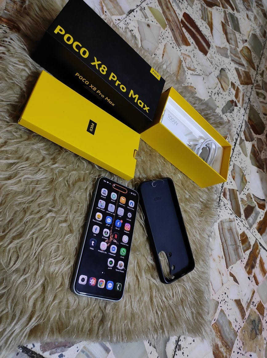 سلام عليكم اخوان جهاز بوكو x8 pro max مكفول نضافه 100 صحه البطاريه 100 كامل ملحقاته ذاكره 512 معروف مواصفاته اخوان من بطاريه 8500 ومعالج فلاكشب 9500s وصوت ستيريو 400/100 ومعروف سعره حاليا بحدود 850 الف للبيع بسعر 675 الف مكاني بغداد مدينه الصدر توصيل ماعندي للاستفسار اخاص او وات ساب ***********
