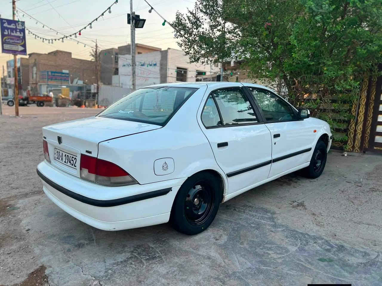 سلام عليكم سمند ناطقه مديل 11 سياره جاهزه من كلشي كير مكينه تبريد حداديات لا ضربه ولاشي مكاني بياع تقاطع درويش سعر 39 وبيه مجال بسيط كلش الرقم ***********
