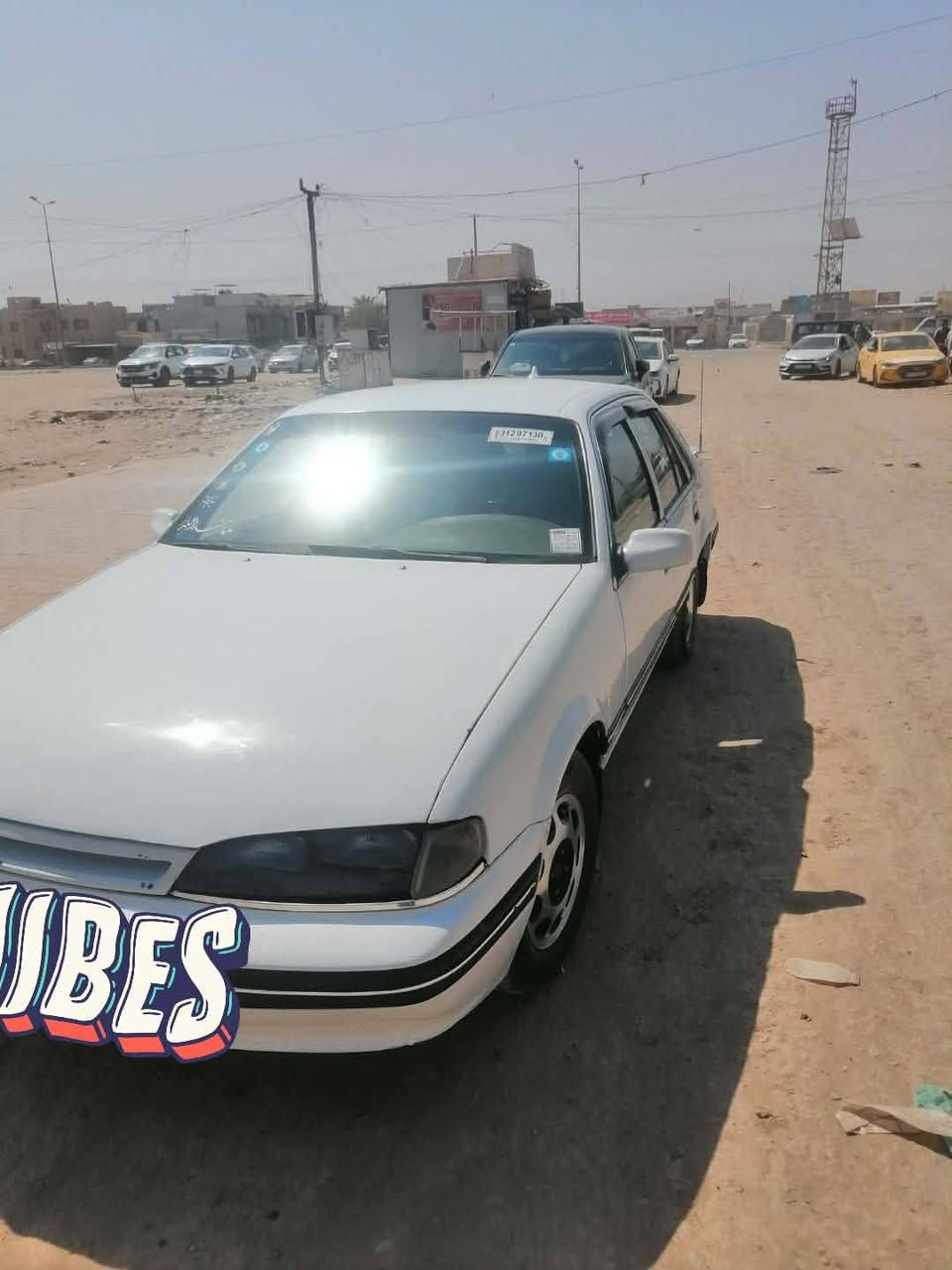 السلام عليكم ورحمة الله وبركاتة
دايو برنس موديل 95 سيارة مصبوقة حزام ماعدة القمارة السيارة محرك وكير خير من الله بسمي السنوية هزتها جديدة شرط التحويل مكان ابو غريب ***********

نص مكتوب في الصور:
- VIBES
- VIBE
- UBES
