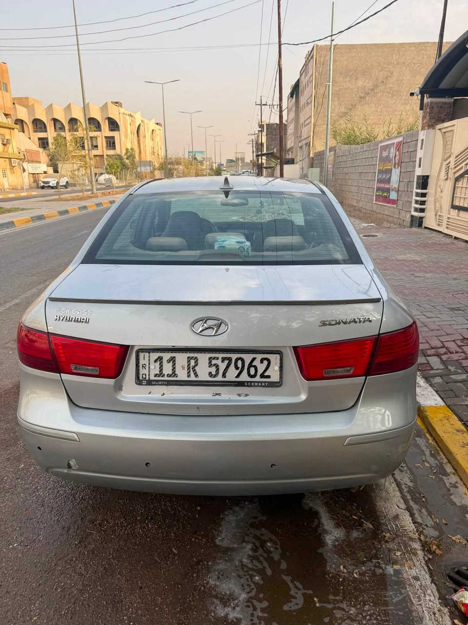 السلام عليكم سوناتا 2010 امريكي  محرك 2400 رقم بغداد باسمي 4 قطع صبغ موضح بسونار سعر 98 وبيها مجال 
مكان ديالى بعقوبه 
***********
