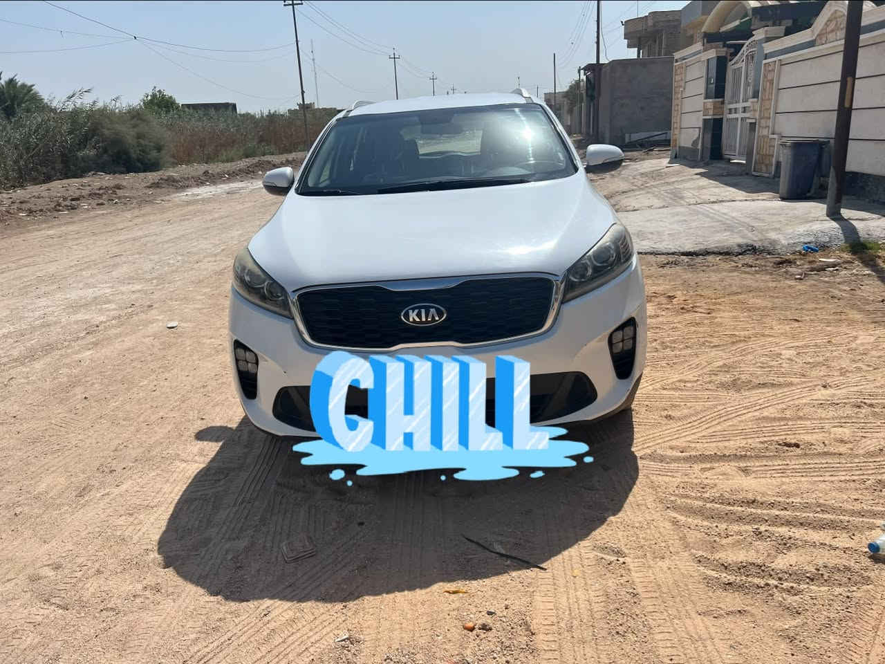 سلام عليكم اخوان سورنتو 2019  رقم بغداد سياره كير ومحرك خير من الله سياره مكفوله كفاله عامه ما عدا رصعات قليله موضحه بصوره العنوان بابل جبله لاتصال ***********@@

نص مكتوب في الصور:
- CHILL