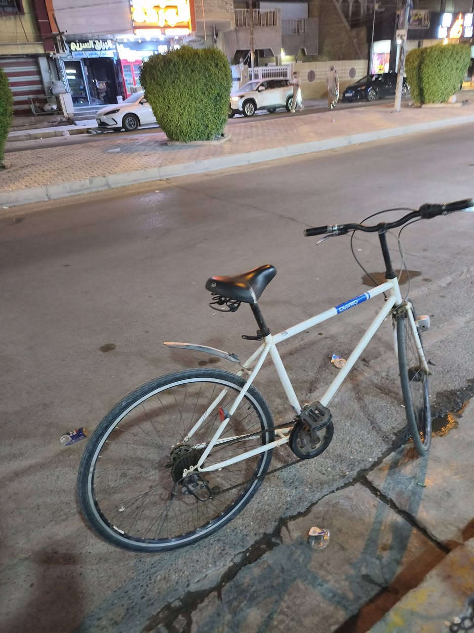 السلام عليكم بايسكل للبيع امريكي لايت حساس اسم البايسكل C700العنوان الدوره شارع ابو طياره بغداد للتواصل ***********
