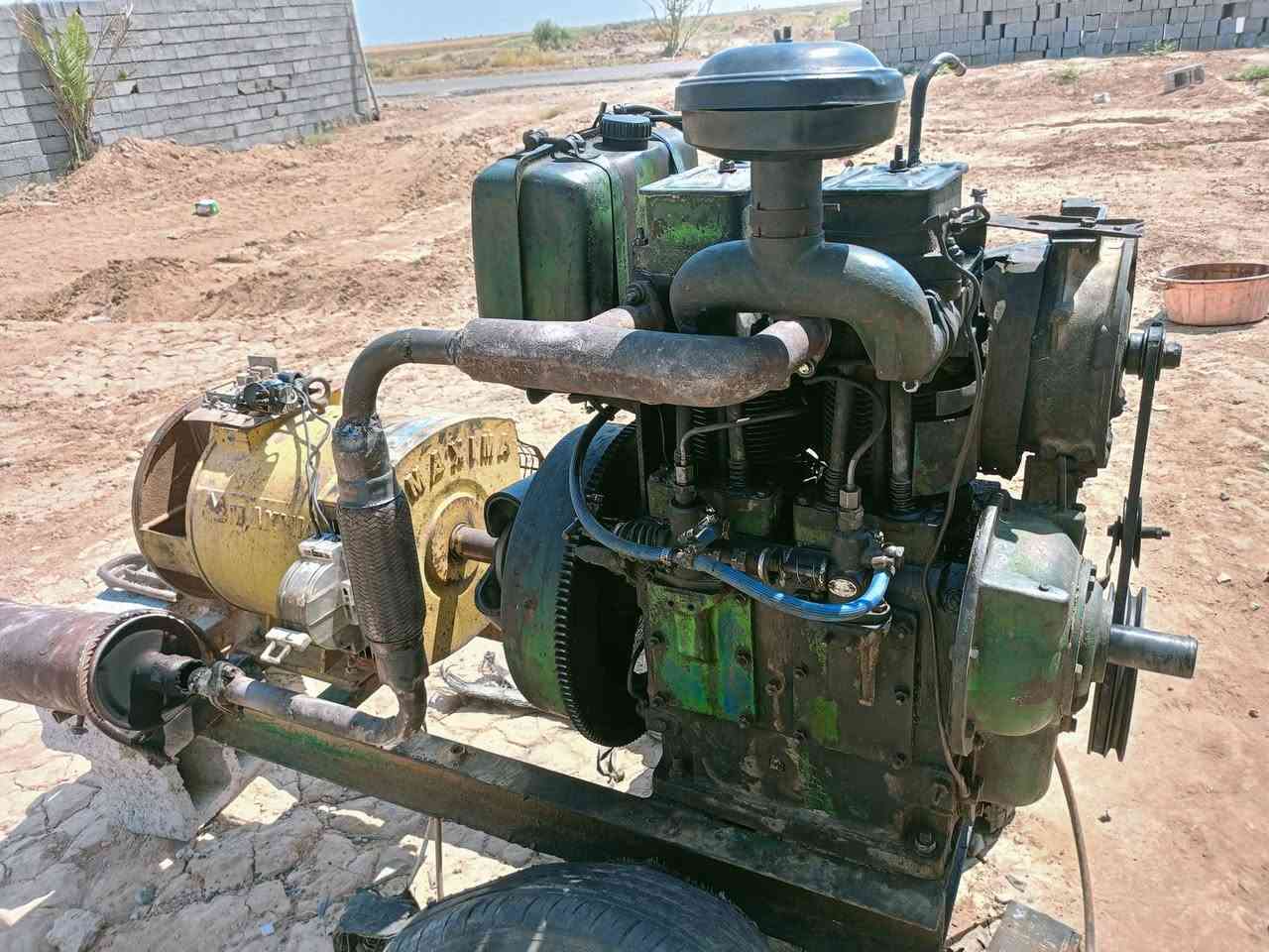 مولد كل ستر هندي بستمين دينمو 12كيفي
مولد شغال جاهز ***********
