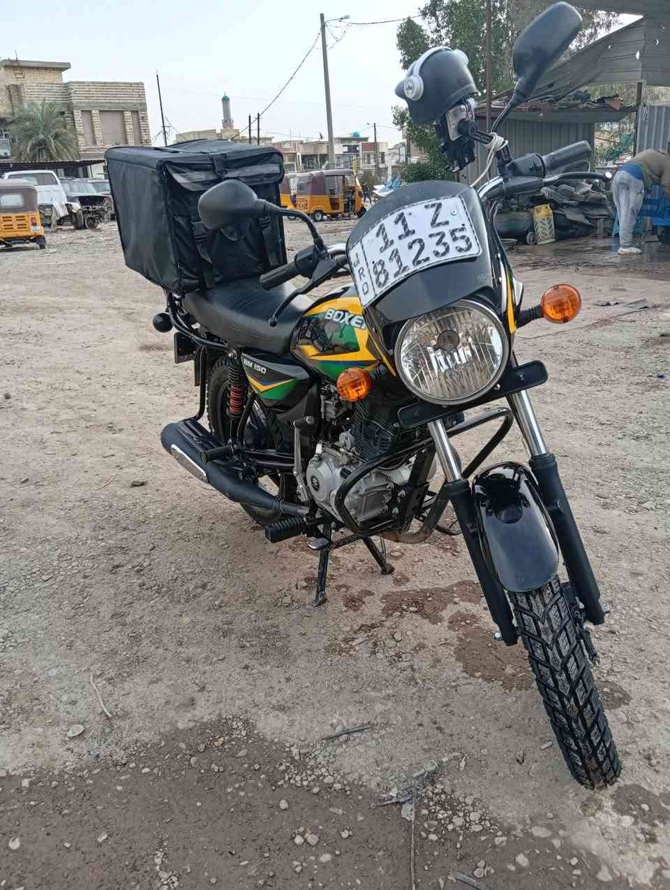 سلام عليكم دراجه لبيع كفاله عامه رقم نكليزي سنويه ثاني يوم احوالك سعر 25000 وبيه مجال شي قليل لخاطر جيتك ***********
