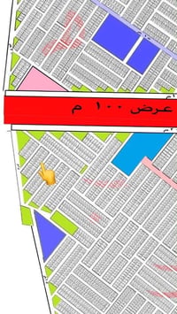 وبركاته مكتب الشروق للعقار قطعه ارض للبيع رقم العقار 10136 المقاطعة 10...