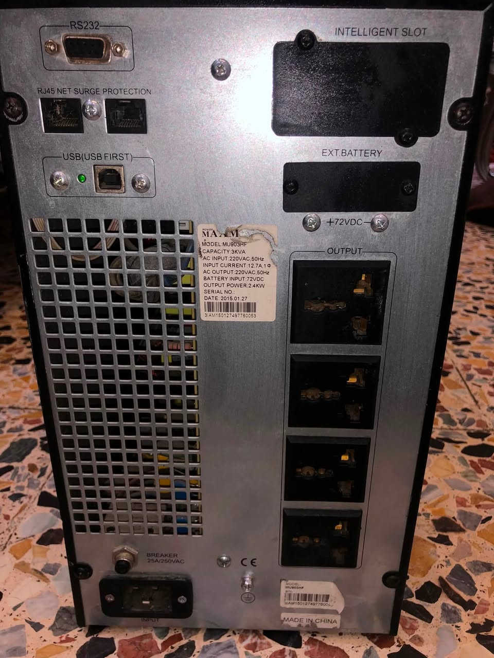 جهاز اون لاين كامل بطاريات اصليه نوع ڤاربر أنتاج ٢٠٢٥ جهاز اصلي ضمان حجم جهاز 3kv.  سعر  ٢٢٥ الف نهائي بغداد يوجد تواصل ***********
