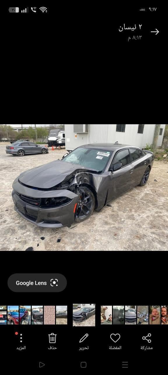 دوج جارجر ٢٠٢٣ sxt
رقم مميز
ماشية ٢١ الف مايل
السيارة جديدة نصبتها حلوة ممشاها قليل
بيها جاملغ وبنيد وصورة الحادث مرفقة
السعر ٢٢٤ بيها مجال
السيارة باسمي تحويل ثاني يوم
بغداد الدورة ***********

نص مكتوب في الصور:
- ٢ نيسان ٨:١٣ م Google Lens المزيد حذف تحرير المفضلة مشاركة