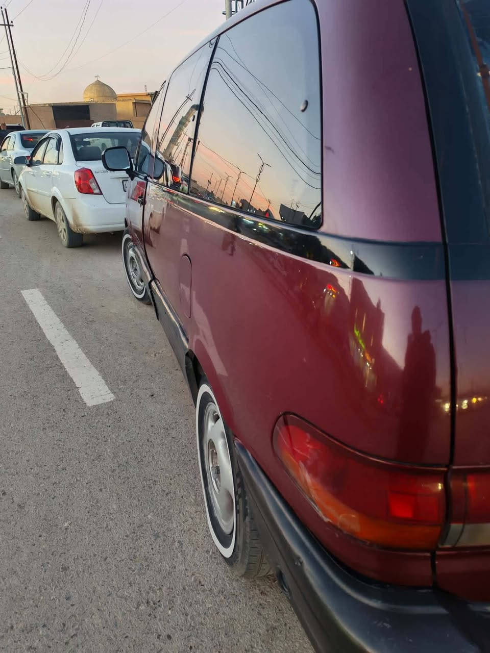 تيوتا بريفيا موديل 92 رقم ديالى فحص سياره حلوه  محرك كير شرط
الكسن بيه ونه صدر نص. عمر المشط يعوزو تجفيت تبريد يعوزو جبنه مال كمبريسر سياره حلوه مال جناي ومال رزق 
مال طلاب السعر 20 وبيها مجال للستفسار اكثر راسني أو اتصل عليه ***********
