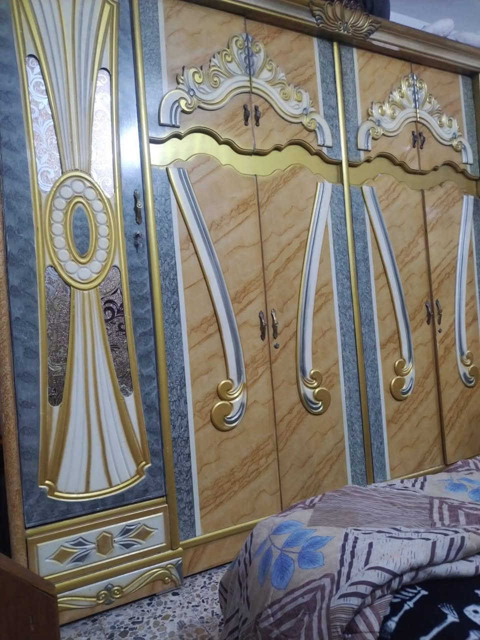 غرفه خشب عراقي تصميم تركي 350 وبيه مجال ***********
