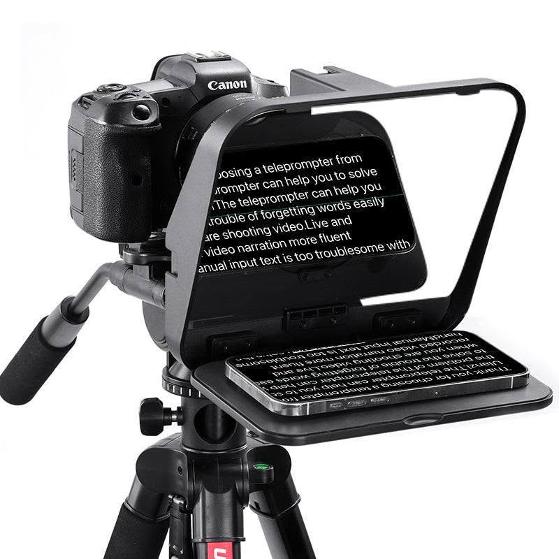 (Ulanzi RT02)  جهاز تلقين النصوص (Teleprompter)
يتيح لك قراءة النص أثناء التصوير مباشرة دون أن تبدو وكأنك تنظر بعيدًا عن الكاميرا، مما يمنحك تواصلًا بصريًا طبيعيًا ويجعل فيديوهاتك أكثر احترافية.
✨ المميزات: ✅ مناسب للهواتف الذكية والكاميرات. ✅ ريموت بلوتوث للتحكم بتمرير النص. ✅ سهل التركيب والاستخدام. ✅ تصميم قابل للطي وخفيف الوزن. ✅ مثالي لصناع المحتوى، اليوتيوبرز، المدربين، والمحاضرين.
🎥 اجعل تصويرك أكثر احترافية وثقة مع أولانزي RT02.
📩 تواصل معنا لمعرفة السعر والتفاصيل واتساب ***********
