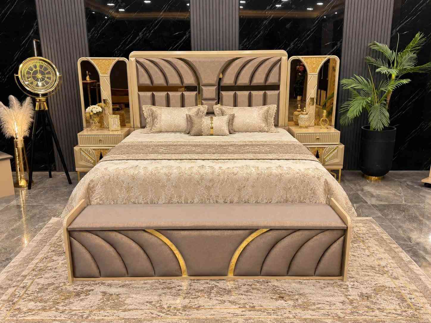 موديل بابل • ١٠ قطع • سرير مخزن جك