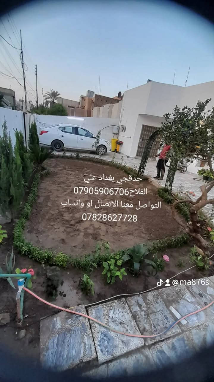 عندما تكون نتيجة حديقة منزلك أو مزرعتك بهذا الجمال، فأكيد كان المنفذ كادر حدقجي بغداد علي الفلاح نلتزم شهريه وتاسيس مرشاد ونافورات والشلال تابعونا عل توك تك ma876s
العنوان بغداد 
***********📞 الاتصال
*********** واتساب
#حدقجي #بغداد #علي #الفلاح🌲
#تصاميم_الحدائق 🏕
#اشجار_معمرة🌴🌵
#نباتات_زينة🌻
***********
