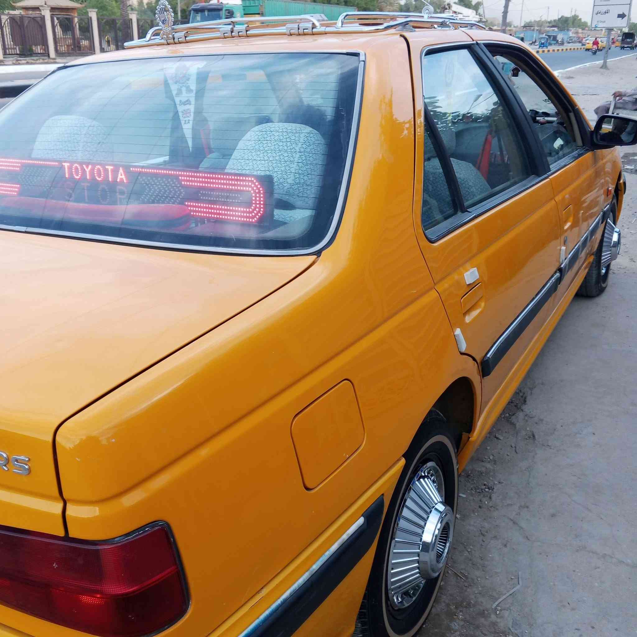 للبيع بيجو بارس موديل 20سياره جاهزه مكينه تبريد ثلج سياره مال جناي ما اشتغل بيهه تكسي رقم بغداد نكليزي سيبايه كبات صطاب دوشمه سياره حلوه سعر 57بيهه مجال للشراي واني خادم *********** مدينه الصدر
