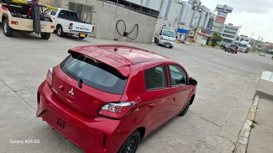 سعر بلاش مناسب جدا
MITSUBISHI MIRAGE 2024 ES/LE
اللون احمر مميز
ماشيه 20 الف فقط
الضرر فقط جاملغ خلفي والهلال الخلفي
باب تبديل اصلي نفس اللون
مكان اربيل 
رقم كاتي دهوك 
السيارة شاشة كبيرة
تحكم استيرن 
كامره دواره
بجم كبس 
السيارة جديدة كلش
قفل مركزي
جام كهربائي  
السيارة مكفولة من الغرق
ومكفولة من الشاصي 
كير ومحرك شرط
شرط الترقيم
انسى البازين كل اسبوعين 
تفول مره وحدة  
للاستفسار خاص او الاتصال 
بالرقم  ‭***********‬بيه واتساب
