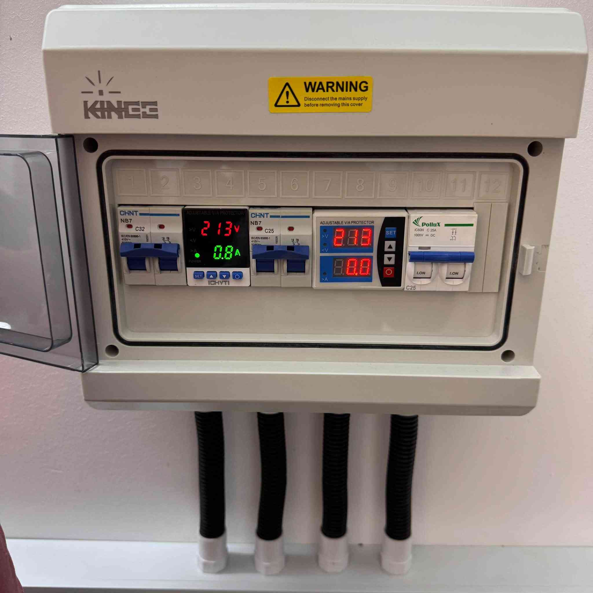 منظومة شمسية • بطارية 10kWh • انفرتر DEYE 6.6kW