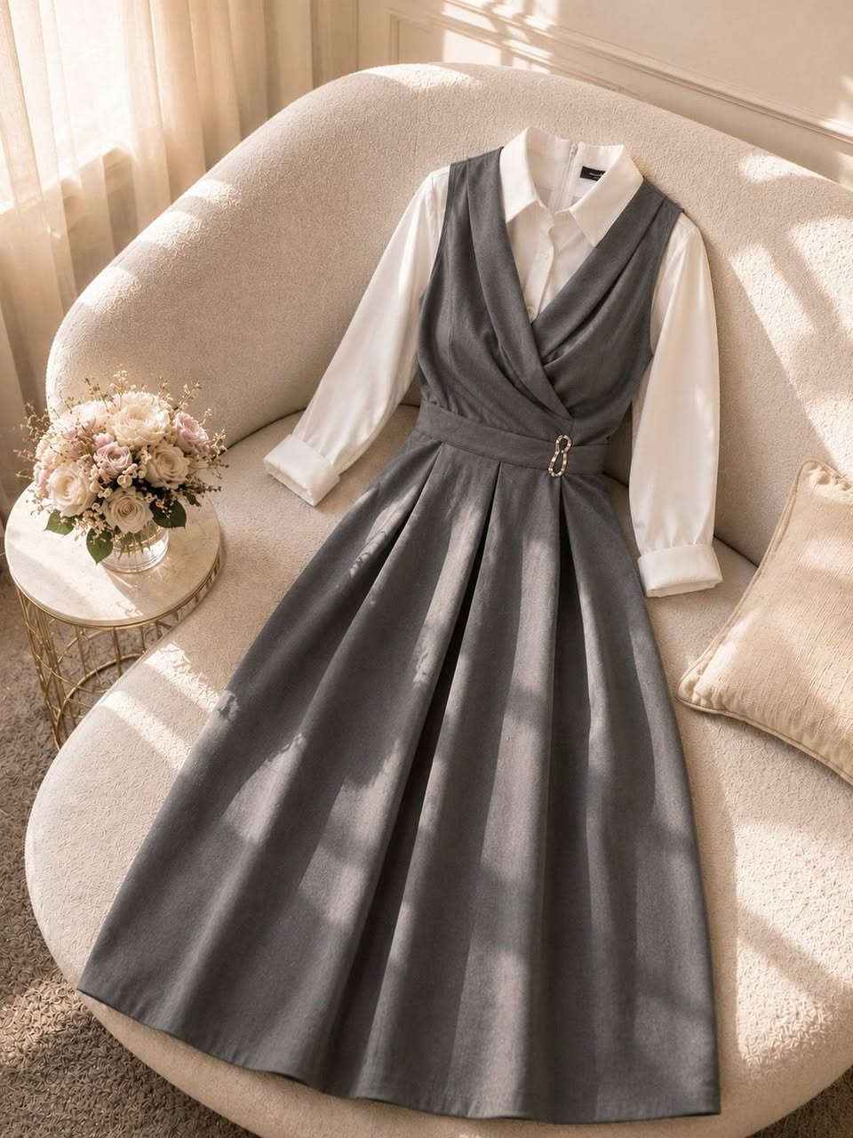 صدرية  مع قميص كتان 💁🏻‍♀️💁🏻‍♀️

خامة دابل الاولى  عالمياً 🎀
تصميم  ✨
 
القياسات:38-40-42-44-46-48

سعر الصدرية. 31💯💯
سعر القميص 16

متوفر خدمة توصيل لجميع 

للحجز على خاص او واتساب  ***********
