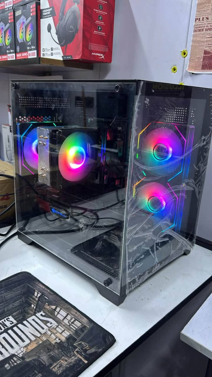 تحية طيبة شبابنا وحبايبنا 
تجميعة مرتبة اداء وحرارة ممتازة 
اغلب القطع جدد 

I5 10400F جديد
RAM 16 2666 جديد
M.B H410 V2 GIGABYTE مستخدم
Gtx1080 8GB ICHILL 4FAN مستخدم
SSD 128 HDD 750GB جدد
P.S550W+80PLUS جديد
CPU COOLER RGB جديد 
CASE 3FAN مستخدم
السعر ٦٧٥ الف سعر نهائي شبابنا 
متوفر توصيل لكافة المحافظات 
عنوان المكتب واسط كوت المشروع شارع الحاسبات مركز محمد صدقي التقني للحاسبات 
***********
