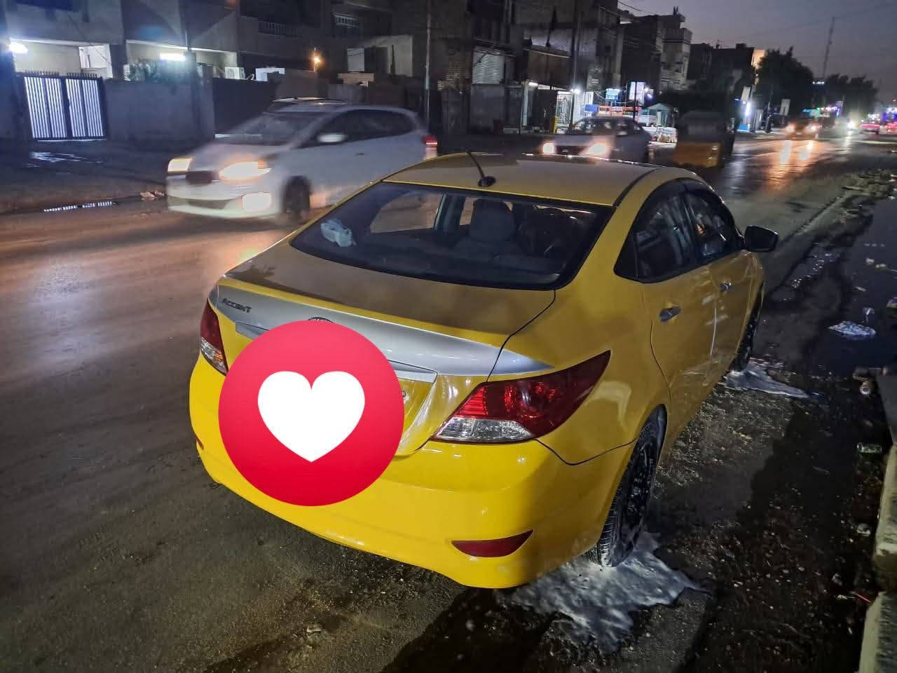 اكسنت • ٢٠١٤ • حادث يمين