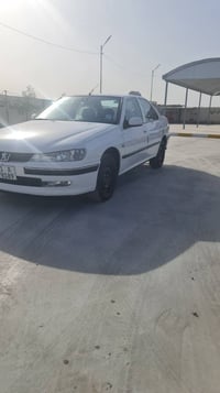بيجو ٤٠٦  موديل ٢٠٠١ كير مكينه كفاله صدر جديد  مصبوغه حزام جماليه مكفو...