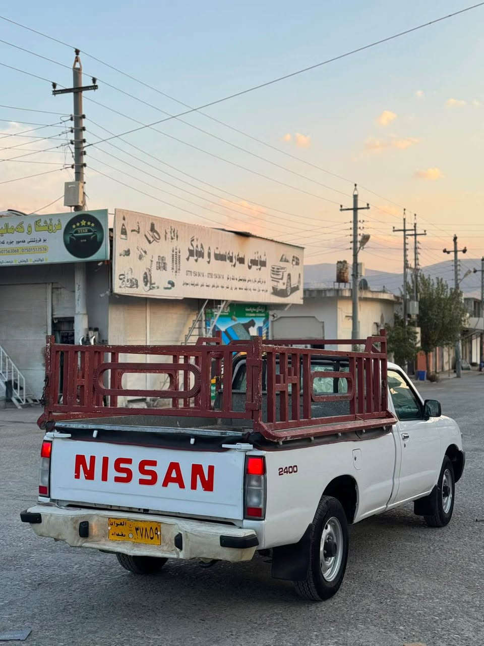 نیسان 2002 ئاڕم وتەحویل ئەسڵی ووەکالە
تەبرید و پاوەر
گێڕو مەکینە ۆ  ئەکسل بەشەرت
چوارتایە لۆک
پشت و پێش کەپس
ماڵی دۆست 
سعر 54گەڵا  
***********
*********** بشدار, السليمانية

