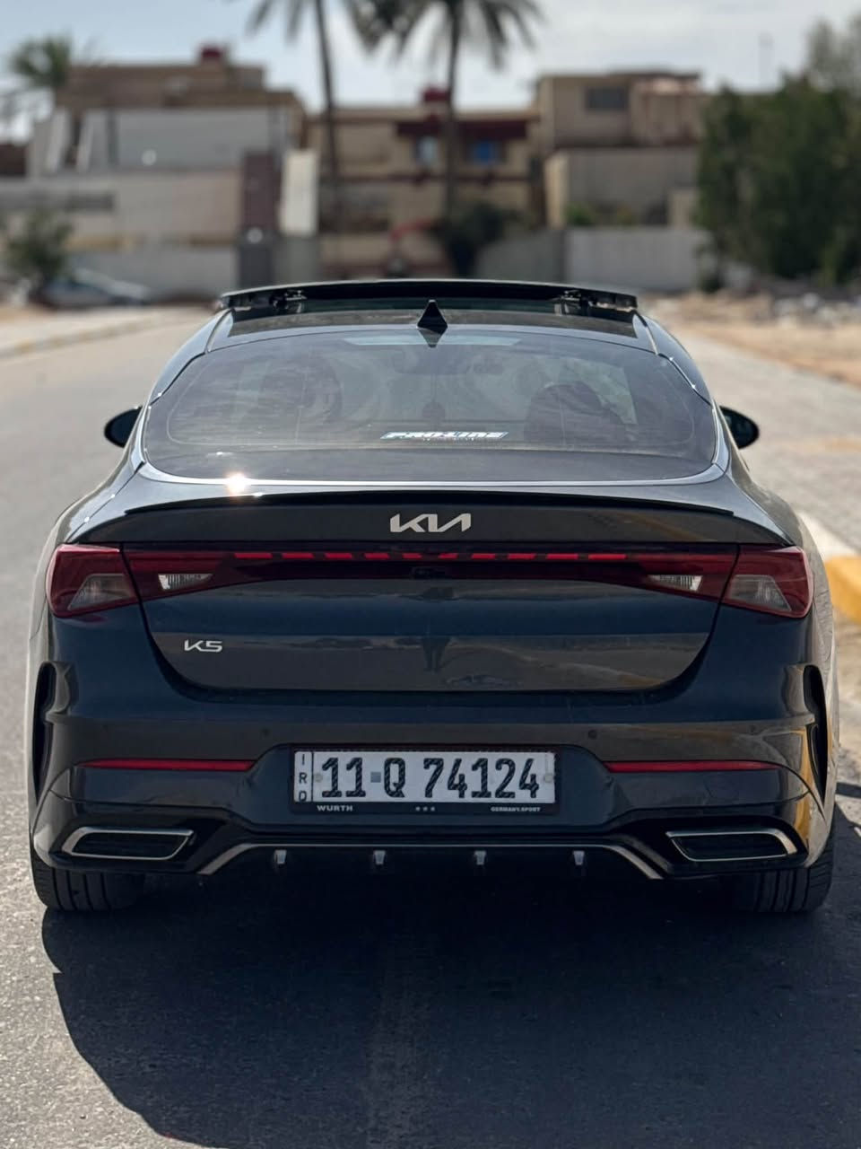 كيا K5 • ٢٠٢٤ • حادث خلفي