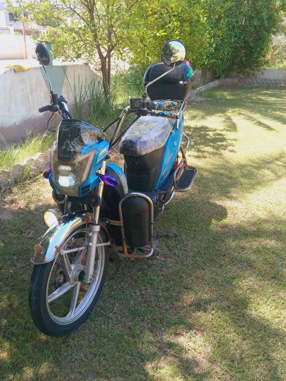 دراجة شحن • بطاريات منتفخة • النساف البوعلوان