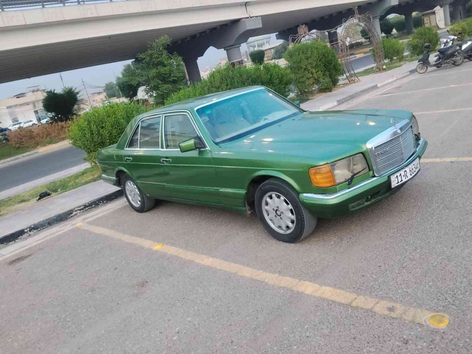 مرسيدس • مصبوغة • رقم بغداد