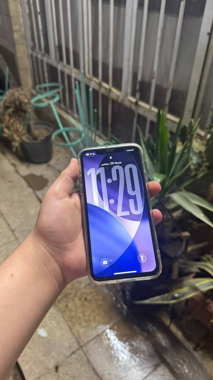 📱 آيفون 11 برو ماكس
🔹 64GB 🔹 بطارية 87% 🔋 🔹 الشاشة مبدلة 🔹 كاميرا 2X مرات تشتغل ومرات ما تشتغل 🔹 Face ID شغال ✅

💰 السعر: 250 ألف، بي مجال قليل 📍 العنوان: موصل – حي اليرموك
