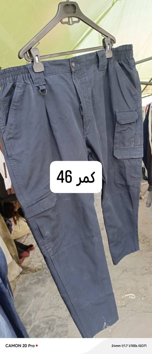 السلام وعليكم بناطير اميريكي عنوان بغداد البياع ‏‪***********‬‏

نص مكتوب في الصور:
- کمر 40
- كمر 46
- CAMON 20 Pro • 24mm f/1.7 1/135s ISO50