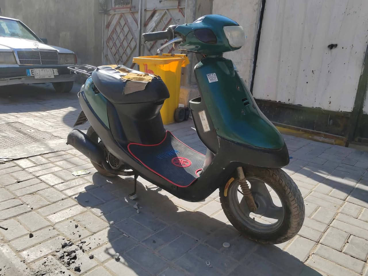 السعر 140 بيه مجال بيع مستعجل دراجه بطه للبيع مكينه ناعمه شلعه فول كفرات جدد كهربائيات شغاله بيس الايت هندر واحد شاصي مكفول المكان كربلاء اتصل ***********
