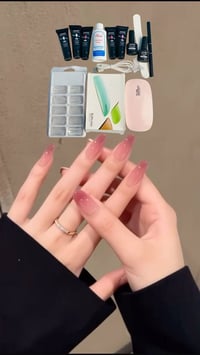 عدة أظافر • بولي جل • لمبة UV