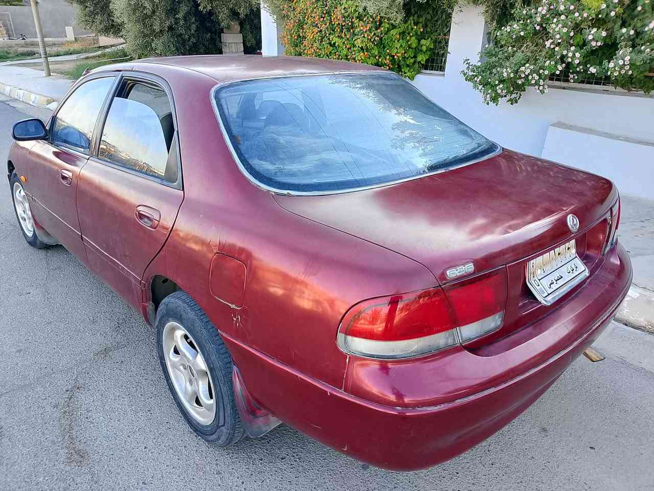 مازدا فاصوليا 626
ماروني خصوصي
صبغ جمالية
محرك ١٦
كير عادي
سيارة مرتبة وكاعده 
باقي التفاصيل الاتصال على الرقم
***********      ☎️📲مكاني جلولاء
