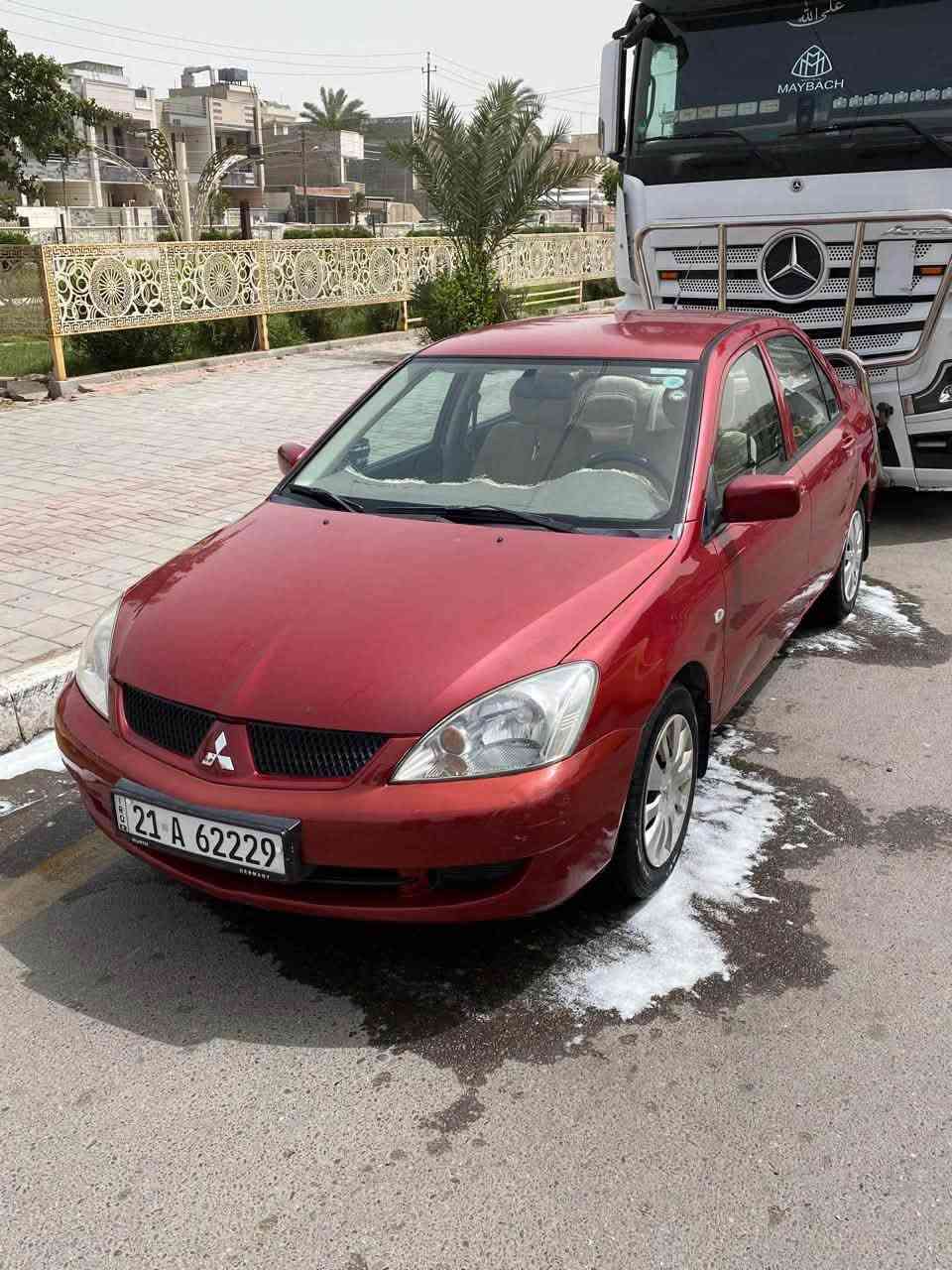 سلام عليكم لانسر موديل2008 رقم سيلمانيه باسمي الجديد وهزه جديده ماشيه 260 الف سياره جديده وجاهزه  مكان سياره بغداد السعر 85 وبيها مجال رقم ***********
