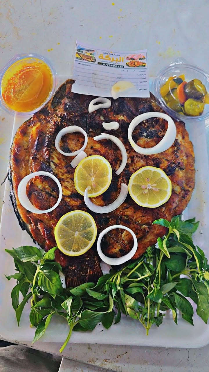 اطلب الأن *********** 
🐟 مسكوف بغدادي 
سمك حي فرش تازه كل أوزان ب ٥٥٠٠
متوفر  سمك حي مقلي ومسكوف حار 

دجاج محلي عراقي جديد حي ب ٣٥٠٠
دجاج مشوي ع الفحم 

متوفر توصيل
