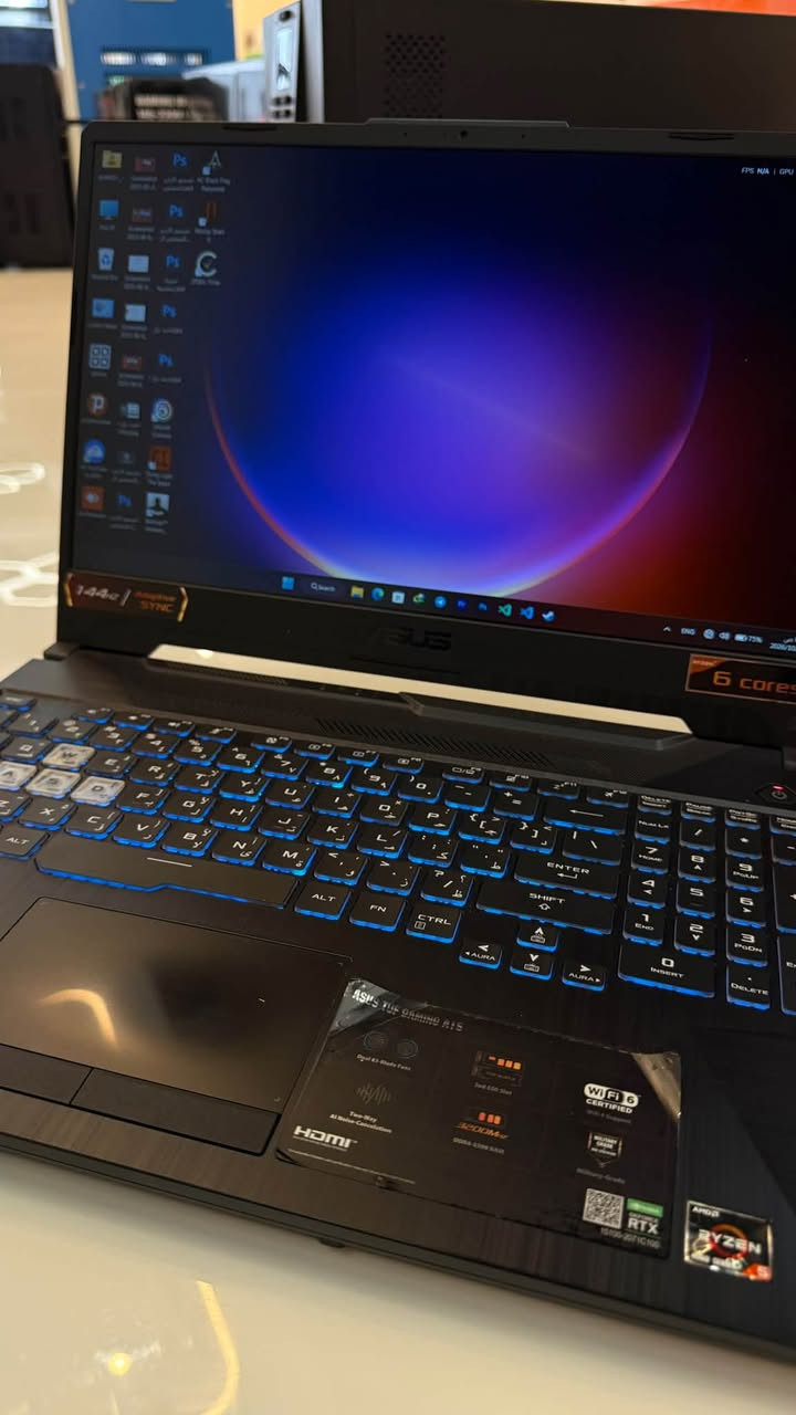 ASUS TUF • رايزن 5 • RTX 3050