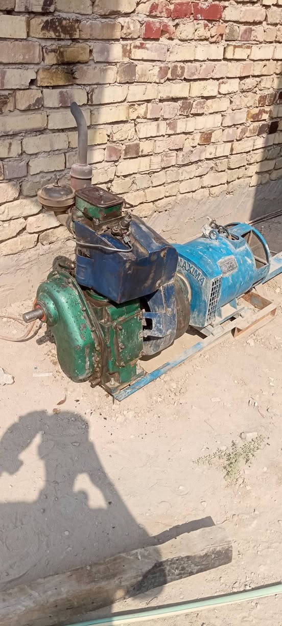 مولده للبيع الموطر 10 حصان توليد 40امبير 10كيفي على الفحص المكان بابل ***********
