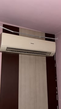 سبلت panasonic ياباني  2 طن يعمل بحالة ممتازة (تدفئة / تبريد ) ‎السعر ...