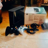اكس بوكس 360 كامل ملحقاته جوستكات 2 بيه هواي العاب حديثات هارد 250 سعر...