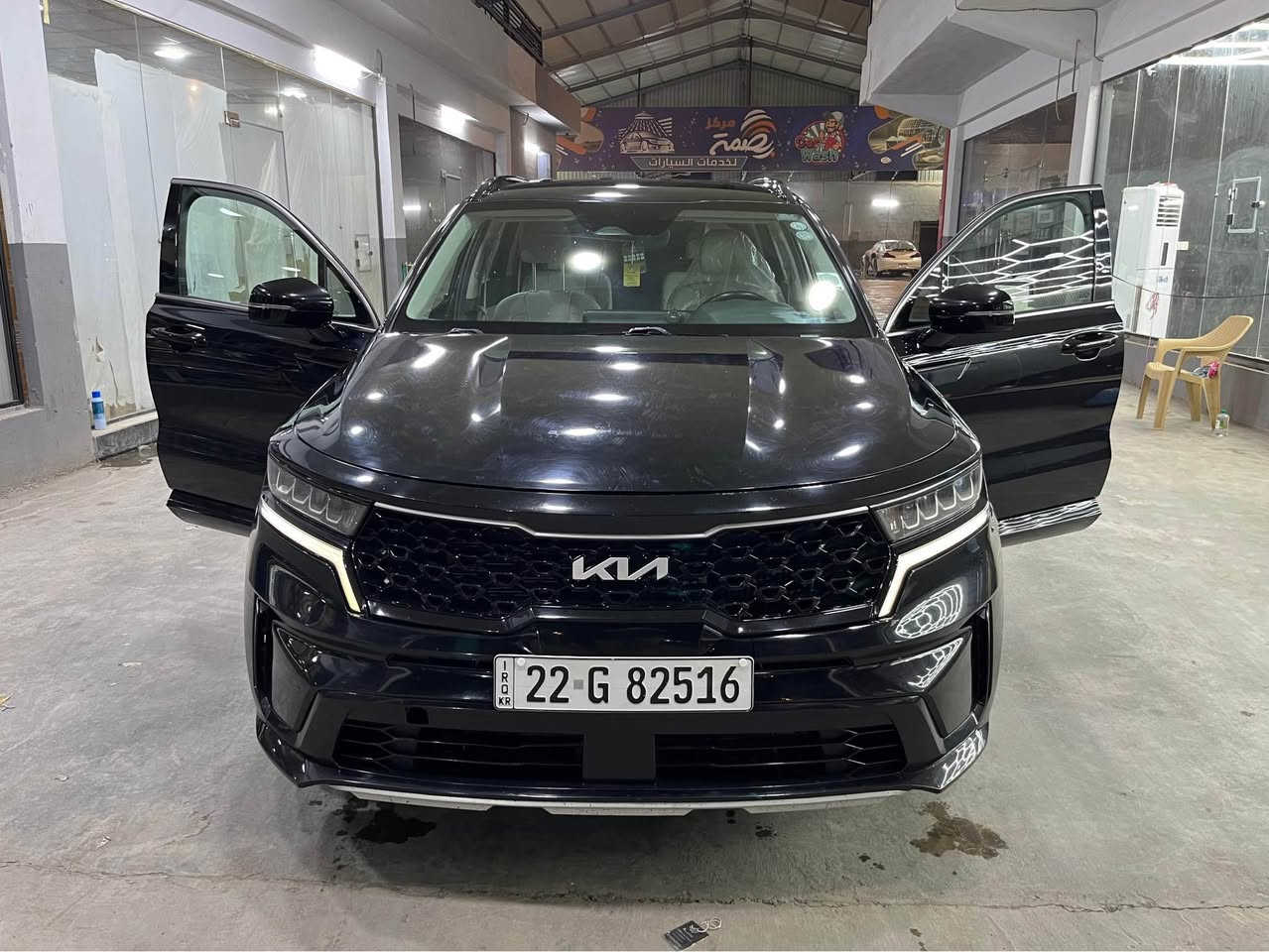 سورنتو 2021 أمريكي 
مكينه 2500 تيربو اقوى من السته 
كير 8 نمر AT 
رقم اربيل 
فول عدى الفتحه 
مواصفات EX
بصمة أبواب 
تشغيل عن بعد
3 قطع تبريد 
كشنات منفصله ViB 
تدفئة كشنات 
شاشة كبيره 
كامره وحساسات 
بريك دكمه واوتو هولد 
4 انضمه قياده 
سبورت ، كومفورت، سمارت ، ايكو 
ممشى السياره 140 مايل 
ضرر خشم البنيد 
للأستفسار *********** الفلوجة, الأنبار
