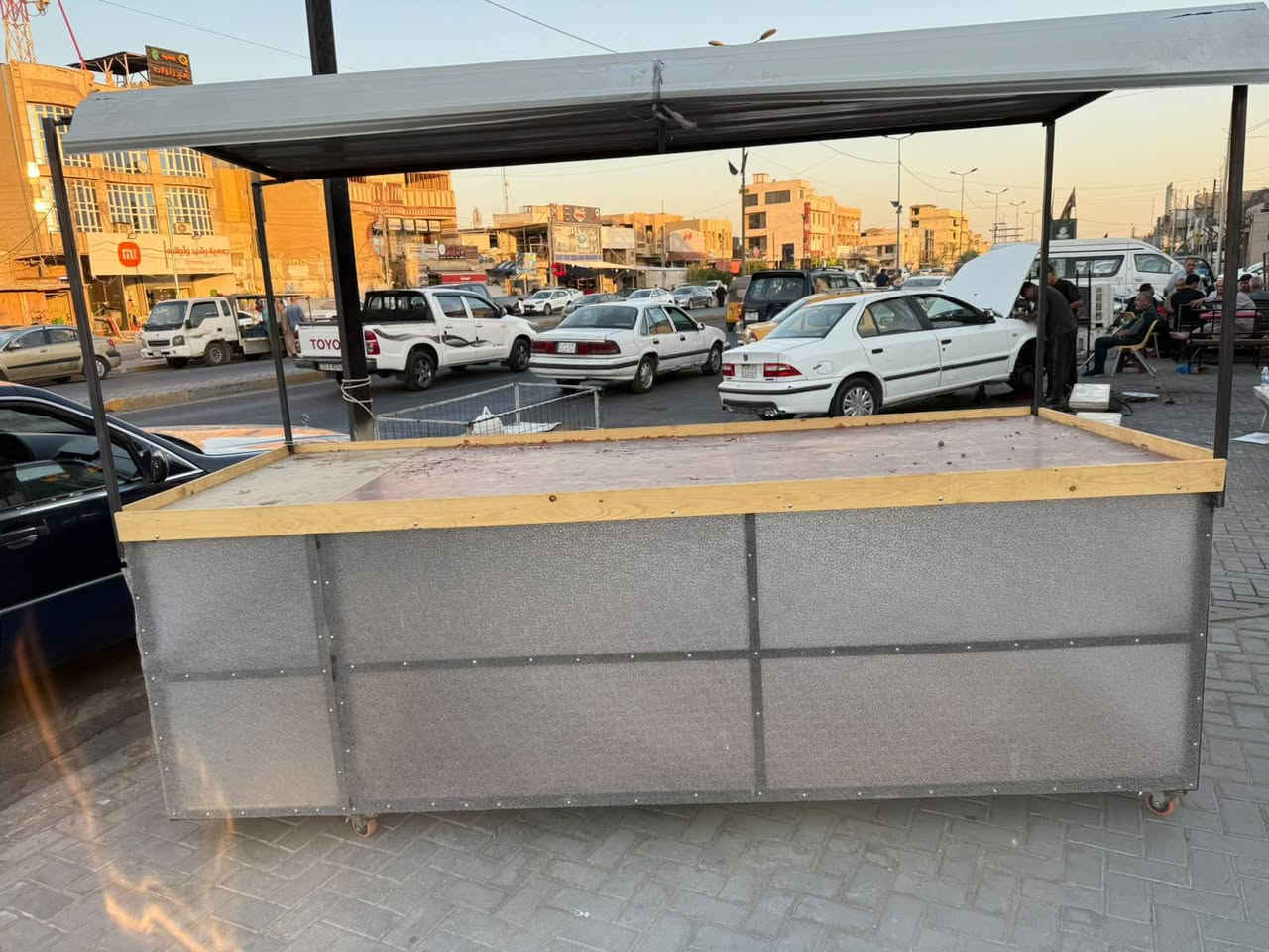 ميز مال امخضر بي مخزن تفصال كلش قوي 
الشراي يتصل مكاني بغداد الكرخ حي العامل *********** مستعجل على بيعته السعر 750

