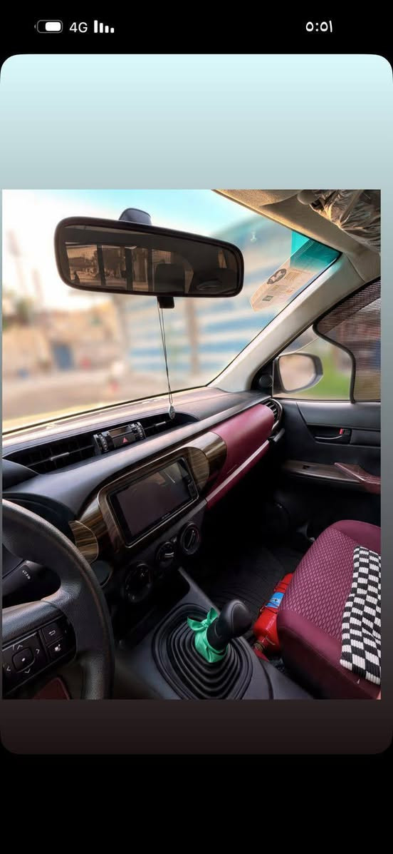 بيكب تويوتا موديل 25  خليجي كفالة للبيع ب245 رقم إنكليزي مكانها بغداد كير عادي تحويل مباشر الاتصال ***********
