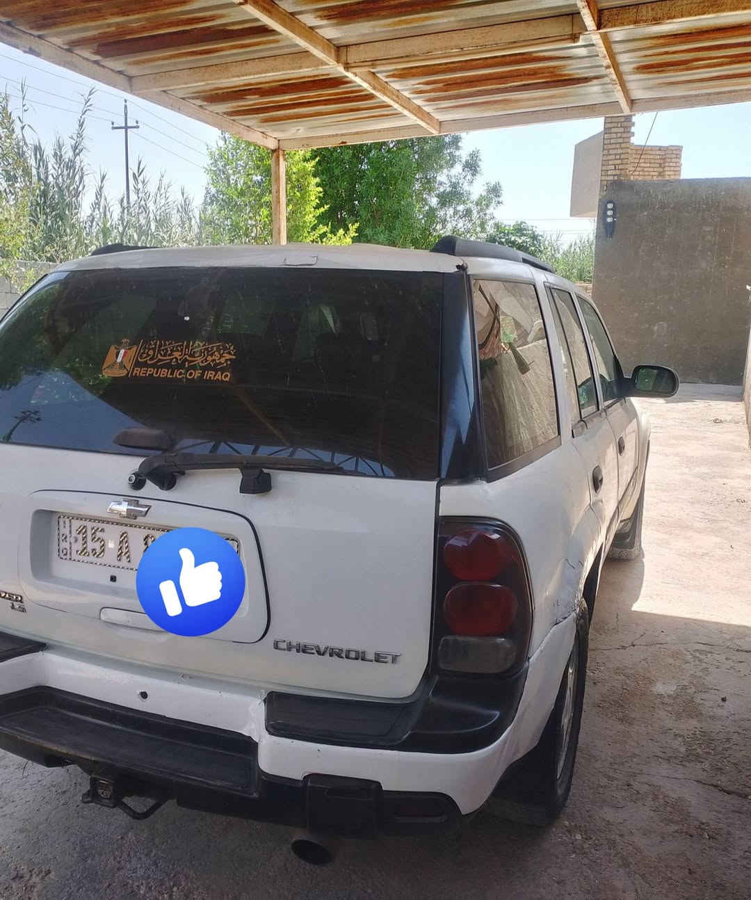 سلام عليكم ورحمه الله وبركاته سياره للبيع بلايز مزاد مرقم وكامله موديل 2003 مكينه كير كفالة سعر تصل وبيك خير وتدلل مكان سياره واسط كوت ***********

