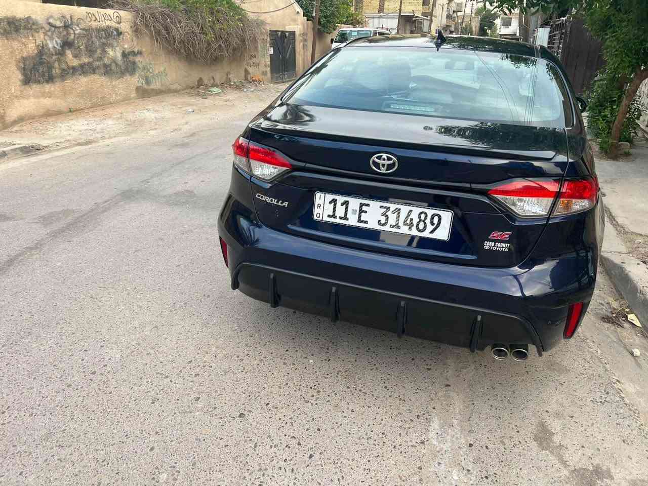 للبيع كورلا– 2023 Toyota فئةCorolla SE 🚗

📍 بغداد العامرية
🔹 الموديل: 2023
🔹تشغيل عن بعد 
🔹 اللون: حبري 
🔹 ناقل الحركة: أوتوماتيك
🔹 الممشى: ( 46000)كم
    كيلو مو ميل
🔹رقم الشاصي 5YFS4MCE0PP151416
🔹  (حادث خفيف) جاملغ 
   امامي بدون ايرباكم

سونر موجود بالمنشور 
📌 تفاصيل إضافية:
مواصفات الSe
بصمه 
دخول ذكي  
رادار وتحديد مسار
سايد بريك بصمه 
اوتو هولد
محرك 2000  كير 10 نمر 
ويل حجم 18 رياضي 
كامره خلفيه 
داخل لونين رقم التواصل واتساب /*********** السعر /148 بغداد, العراق
